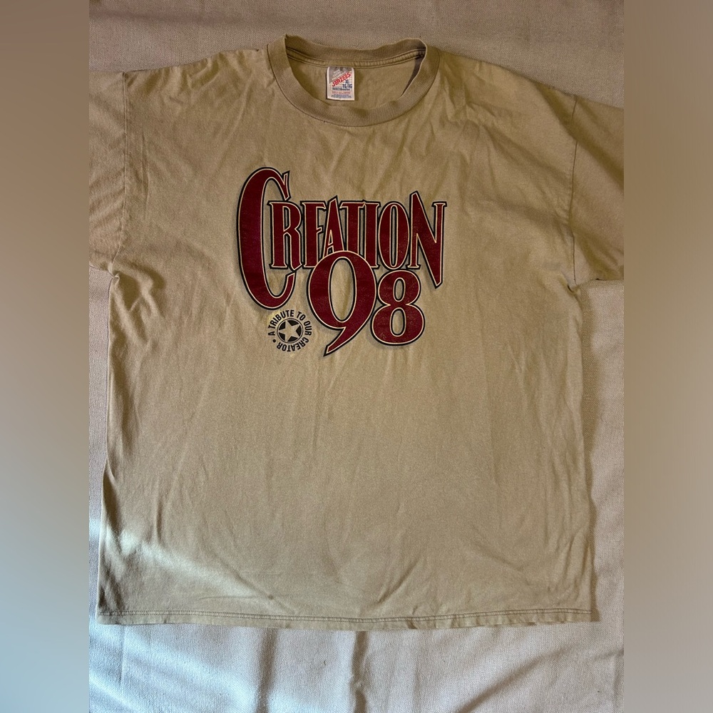 Vintage Graphic T Creation Christian Music Festival 98 90s XL